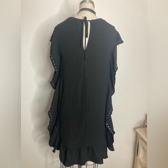 Like new mango round studs flutter minidress - Picture 4 of 10